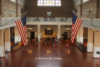 Simulating Tilt-Shift photos to create a model village effect